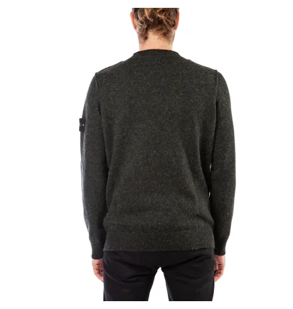 Stone Island Alpaca Crewneck (Oliv)