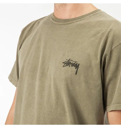 Stüssy 8 Ball Dyed Tee (Olive)