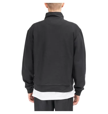 Stüssy Overdyed Mock Sweater (Schwarz)