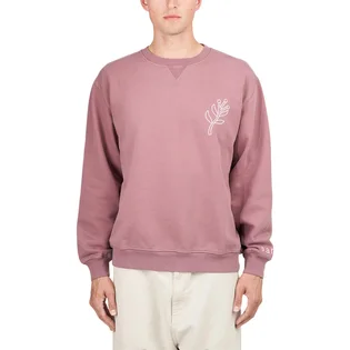 by Parra Duck Attack Crew Neck Sweatshirt (Rosa)