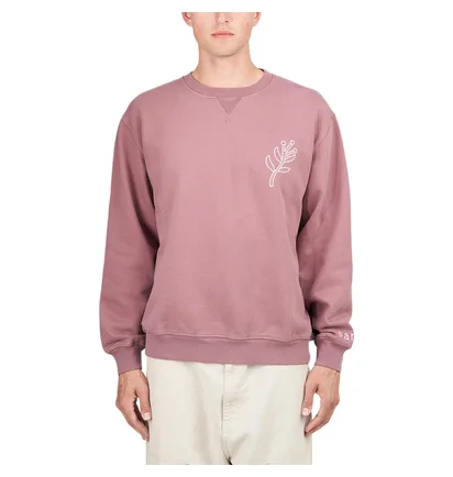 by Parra Duck Attack Crew Neck Sweatshirt (Rosa)