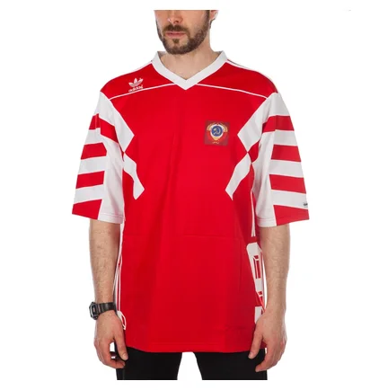 adidas Russia MashUp T-Shirt (Rot / Weiß)