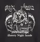 Brain Dead Night Facade Hoodie (Schwarz)