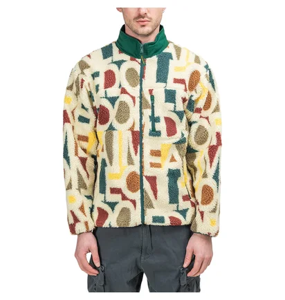 Aimé Leon Dore Blown Print Polar Fleece Jacket (Multi)