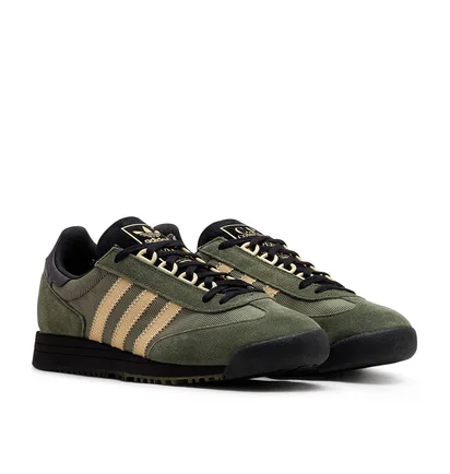 adidas x C.P. Company SL83 SPZL (Grün / Beige)