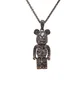 Medicom x Velvet Lounge Stardust Be@rbrick Pendant (Schwarz)