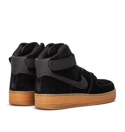 Nike Air Force 1 High '07 LV8 Suede (Schwarz)