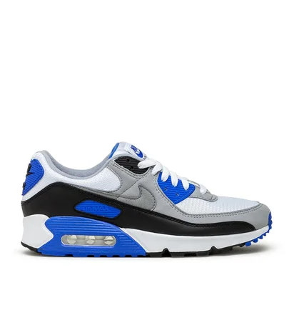 Nike Air Max 90 (Weiß / Grau / Blau)