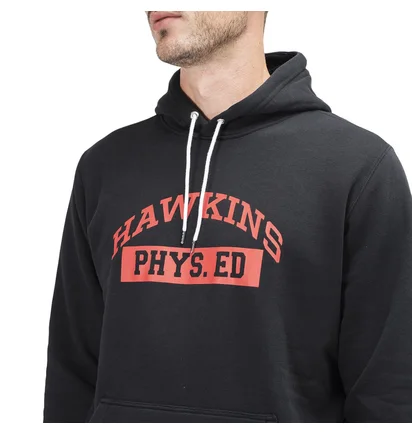 Nike x Stranger Things Club Po Hoodie (Schwarz / Rot)