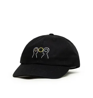 Norse Projects GM x NP Heads Sports Cap (Schwarz)