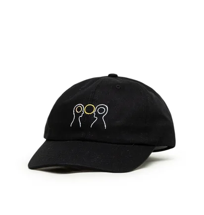 Norse Projects GM x NP Heads Sports Cap (Schwarz)