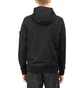Stone Island Ghost Piece Cotton Stretch Fleece Hoodie (Schwarz)