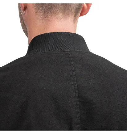 Stone Island 'Ghost Piece' Diagonal Wool Pullover (Schwarz)