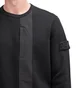 Stone Island Sweatshirt 'Ghost Piece' (Schwarz)