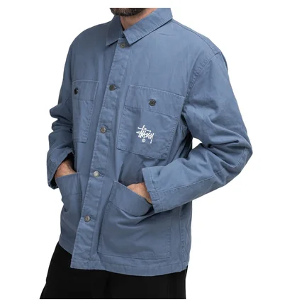 Stüssy Quilted Chore Coat (Blau)