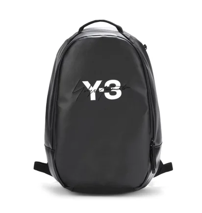 Y-3 Logo Backpack (Schwarz)