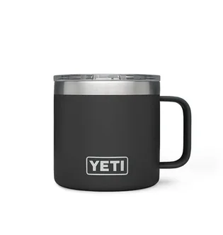 Yeti Rambler 14oz (414ml) Tasse (Schwarz)