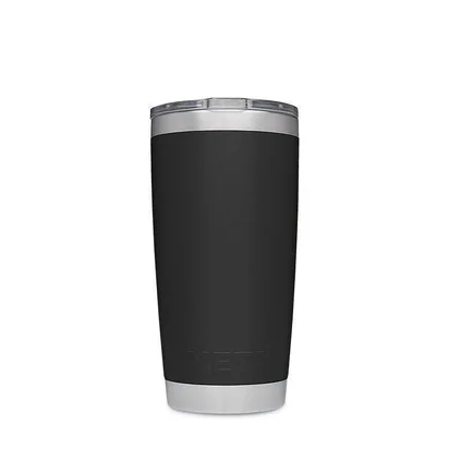 Yeti Rambler 20oz Becher (Schwarz)