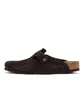 Birkenstock Boston Soft Footbed Suede Leather (Braun)