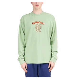 Brain Dead Oracle Pique Long Sleeve Shirt (Grün)