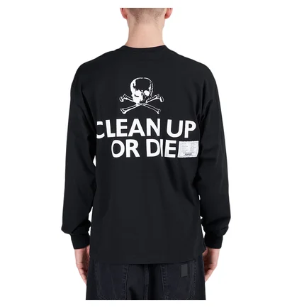 Neighborhood KH . TEE-2 Longsleeve (Schwarz)