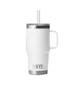 Yeti Rambler 25oz Straw Mug (Weiß)