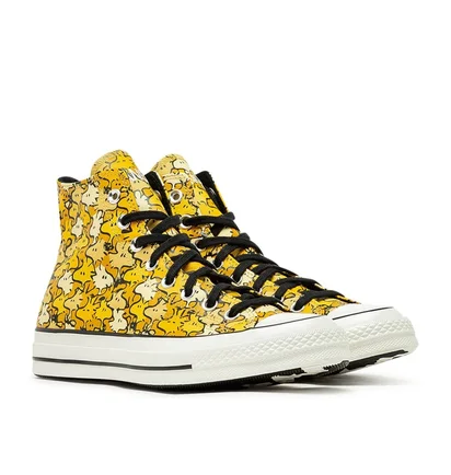 Converse x Peanuts Chuck 70 Hi Woodstock Camo (Gelb / Gold)