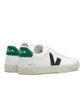 Veja Campo Chromefree Leather (Weiß / Schwarz / Grün)