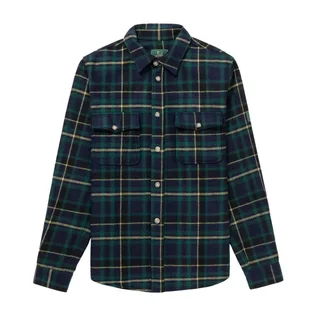 Aimé Leon Dore x Woolrich Flannel Button Down Shirt (Navy)