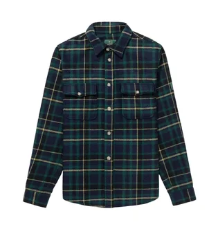 Aimé Leon Dore x Woolrich Flannel Button Down Shirt (Navy)