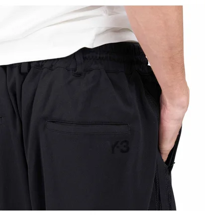 Y-3 Mesh Track Pants (Schwarz)