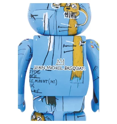 Medicom 100% + 400% Jean-Michel Basquiat #4 Be@rbrick Toy