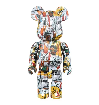 Medicom 1000% Jean Michel Basquiat Be@rbrick Toy (Multi)