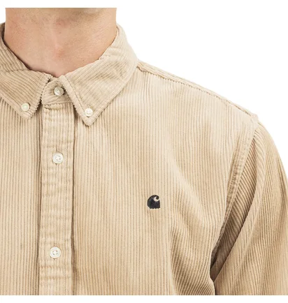 Carhartt WIP Madison Cord Shirt (Beige)