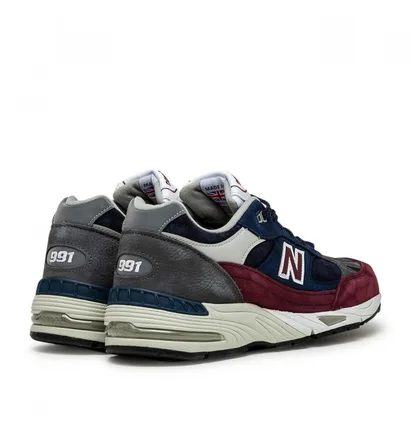 New Balance M991 RBK 'Made in England' (Navy / Grau / Rot)