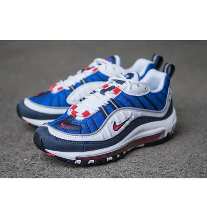Nike Air Max 98 OG 'Gundam' (Weiß / Rot / Blau)