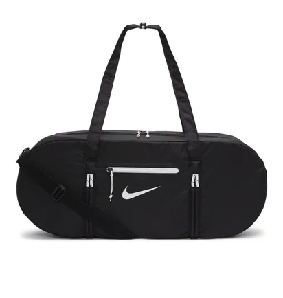 Nike Stash Duffle Bag (Schwarz / Weiß)
