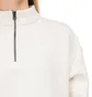 Nike WMNS Quarter-Zip Fleece Sweatshirt (Creme)