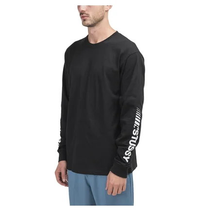 Stüssy Champion L/S Tee (Schwarz)