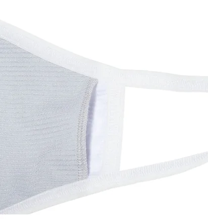 Asics Sportstyle Face Cover Logo Mask (Weiß)