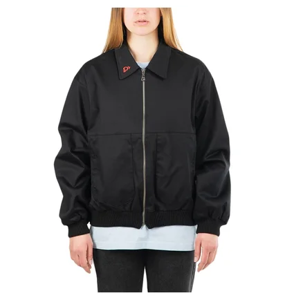 Carne Bollente Evil Heads Bomber Jacket (Schwarz)