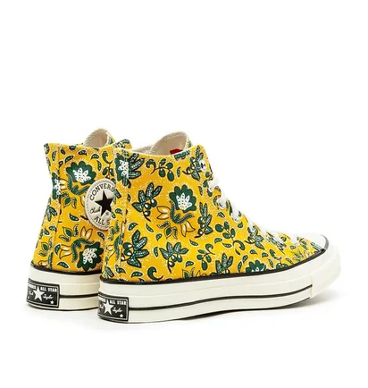 Converse Culture Print Chuck 70 HI (Gelb / Grün / Weiß)