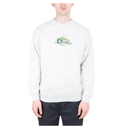 Dime Plein Air Crewneck (Hellgrau)