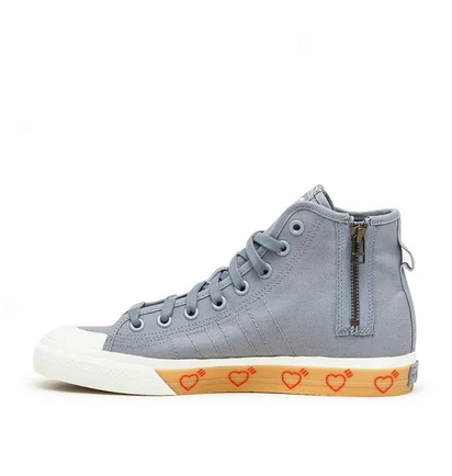 adidas x Human Made Nizza Hi (Grau)