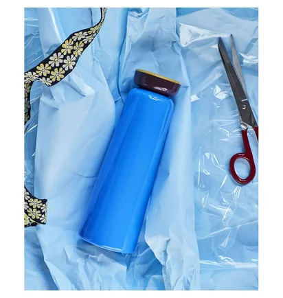 HAY Sowden Bottle / 0.35 L (Blau)