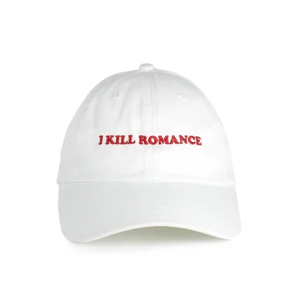 NASASEASONS Cap 'I Kill Romance' (Weiß / Rot)
