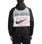 Nike Swoosh HD Woven Jacket (Schwarz / Weiß)
