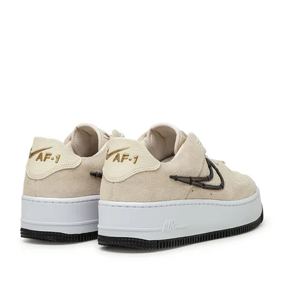 Nike WMNS Air Force 1 Sage Low LX (Beige / Weiß / Schwarz)