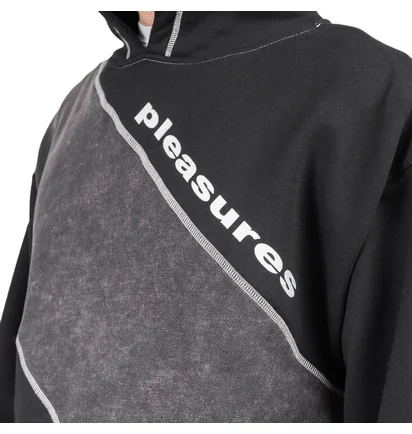 Pleasures Collapse Hoodie (Schwarz)