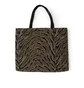 Pleasures Jungle Oversized Double Sided Tote (Braun)